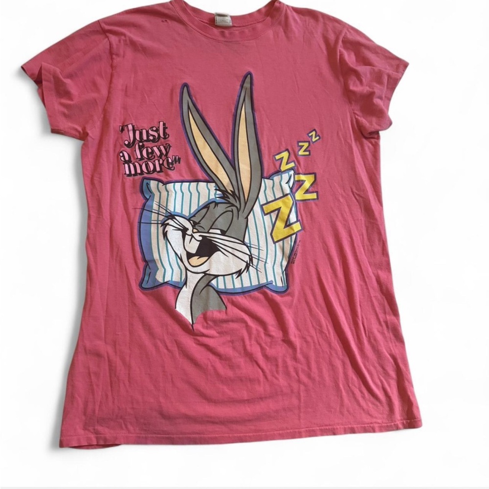 Warner Bros. Pink Looney Tunes sleep Tee